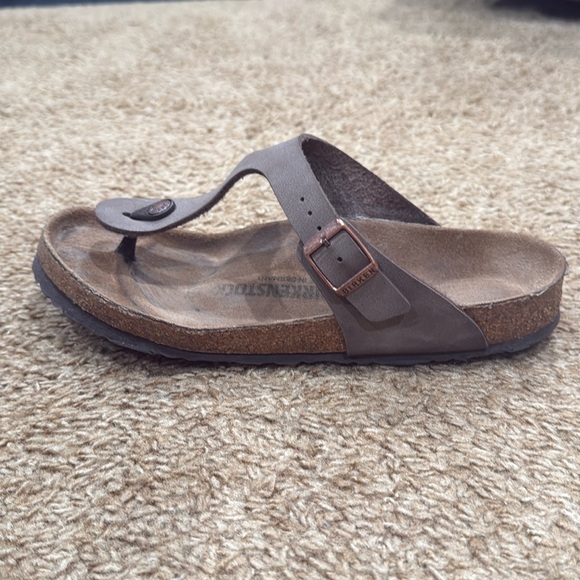 Women's Birkenstock | Gizeh | Mocha - Picture 8 of 10